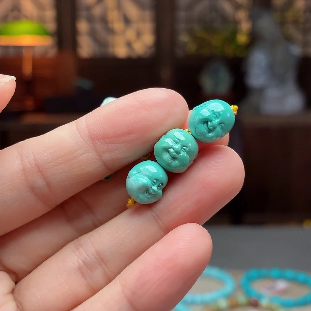 未镶嵌绿松石珠宝奇石