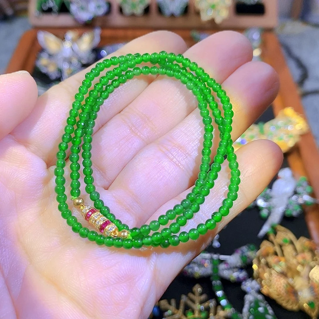 吊坠(不含链)银S925镶嵌翡翠