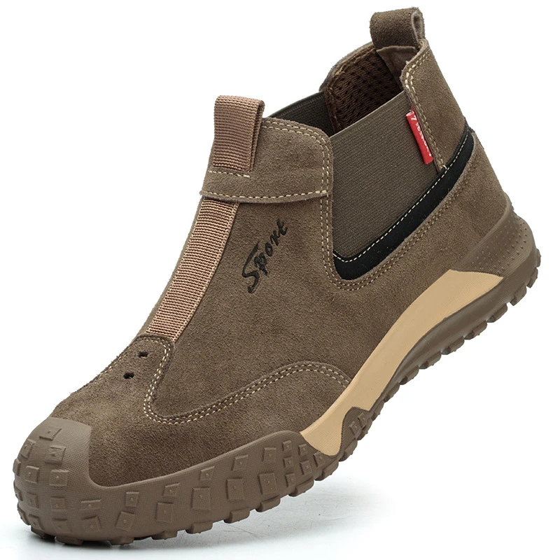 绝缘鞋电工6kv劳保鞋久站不累耐磨一脚蹬防砸防刺防烫汽修焊工鞋