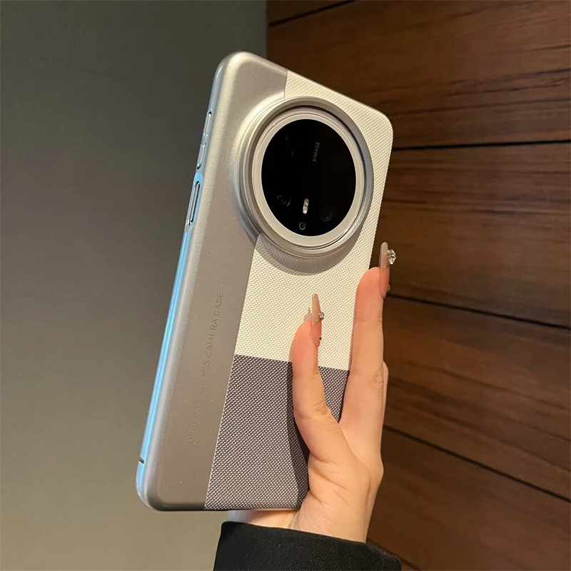 撞色钻石纹适用华为mate70pro+手机壳高级感电镀mate60pro男女款