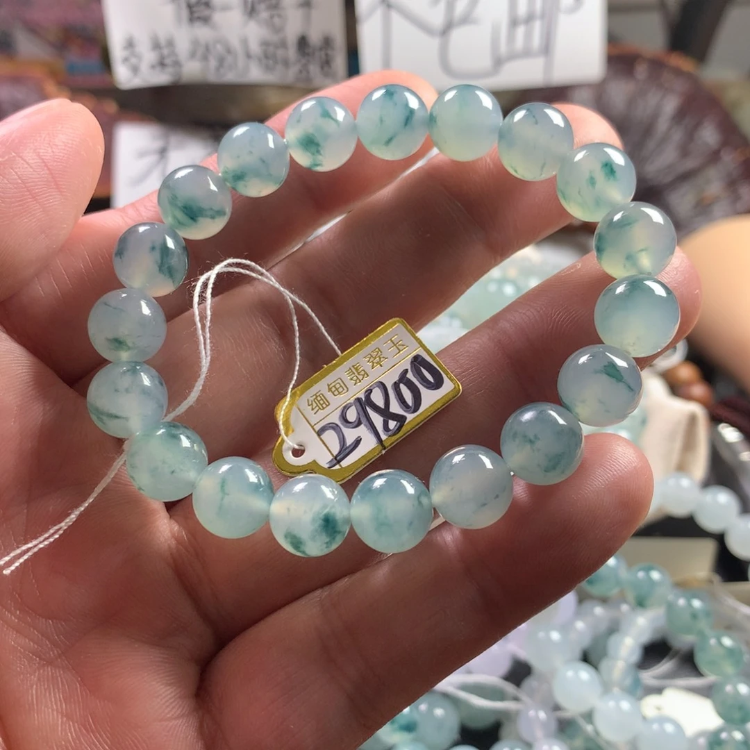 定制翡翠未镶嵌卡10 19颗