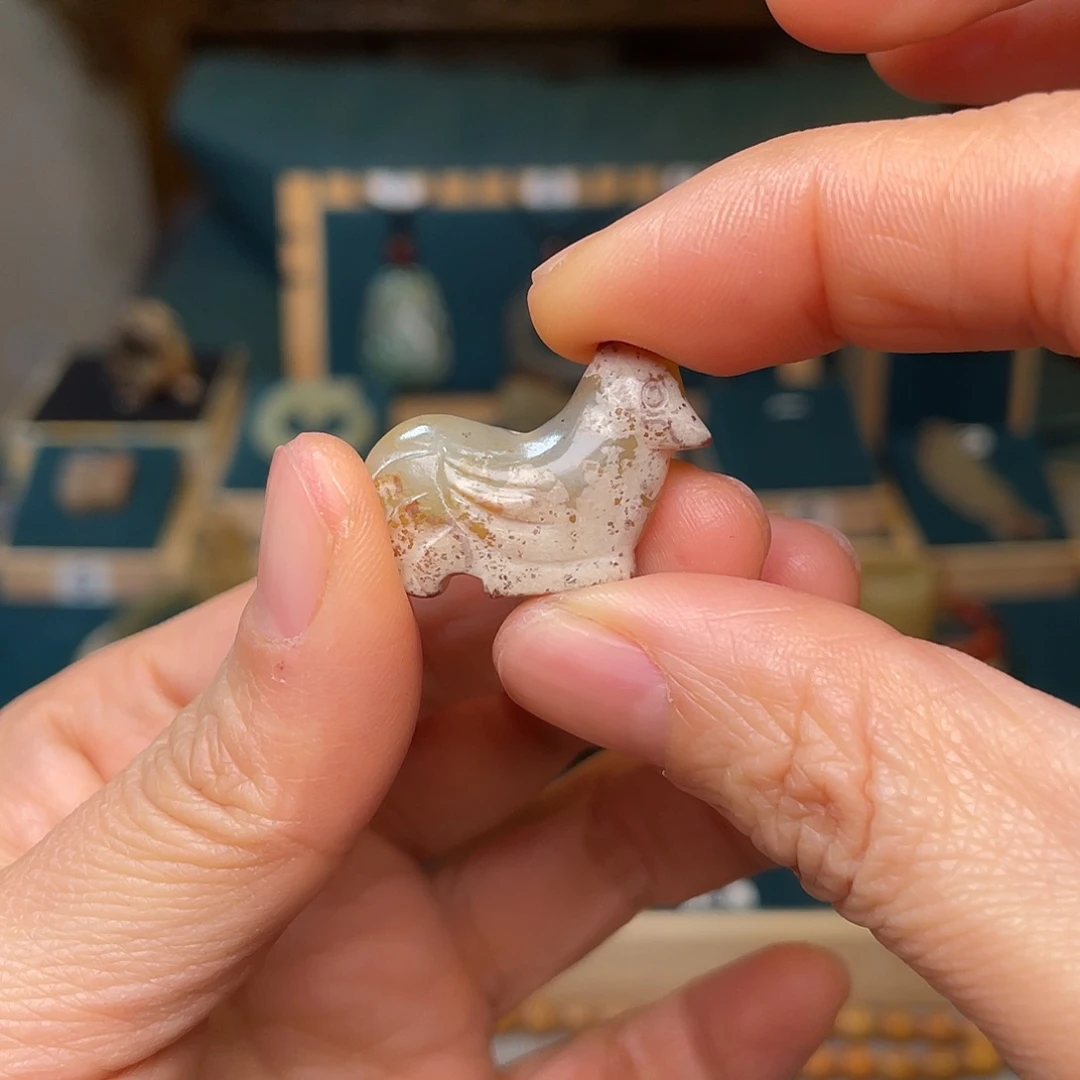 和田玉颈饰未镶嵌我**明