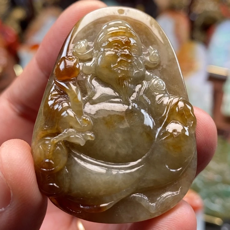 【闪购商品】颈饰未镶嵌翡翠缅甸翡翠A货吊坠