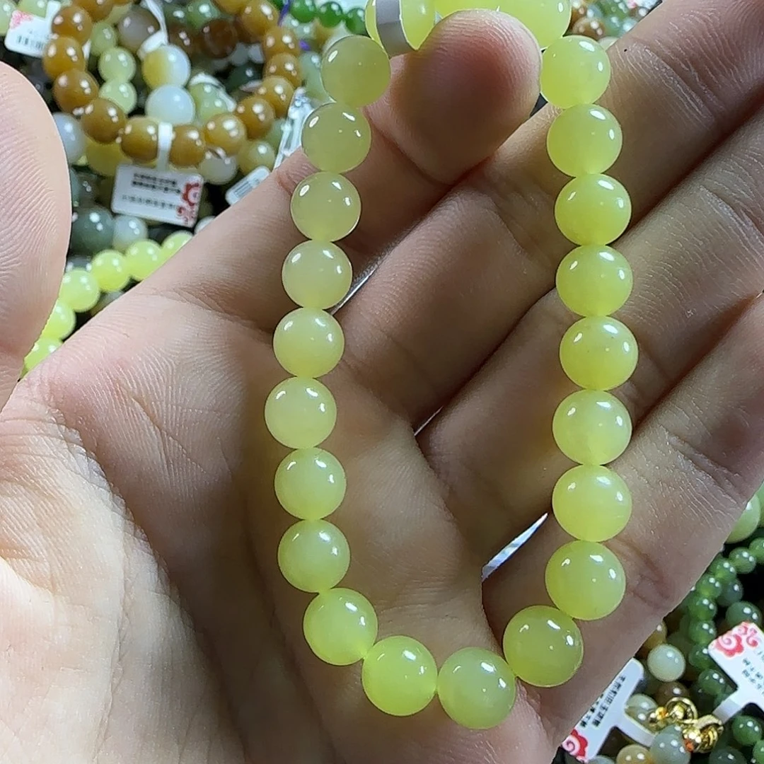未镶嵌和田玉手链4