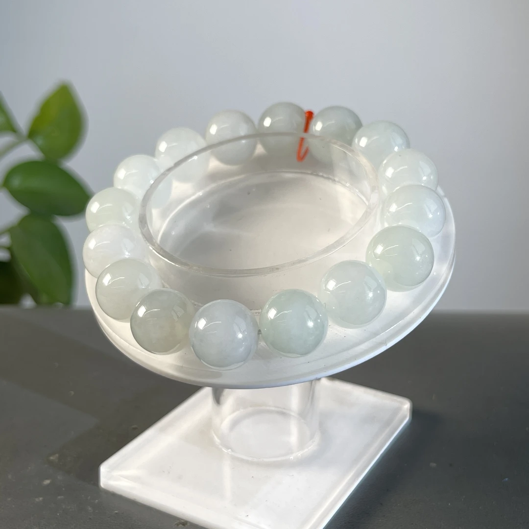 JTA10-79 天然缅甸A货翡翠 翡翠手串