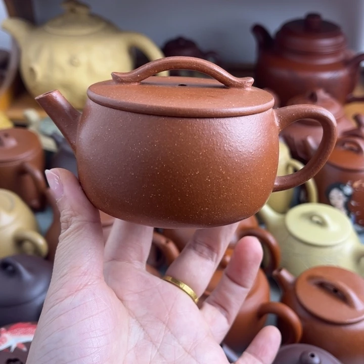茶壶紫砂150cc降坡半手