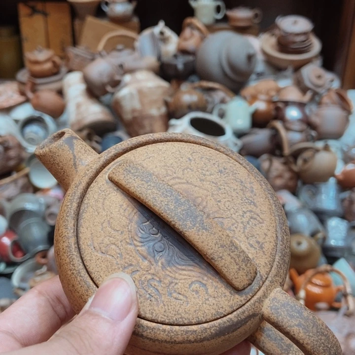 柴烧老岩泥高端茶器