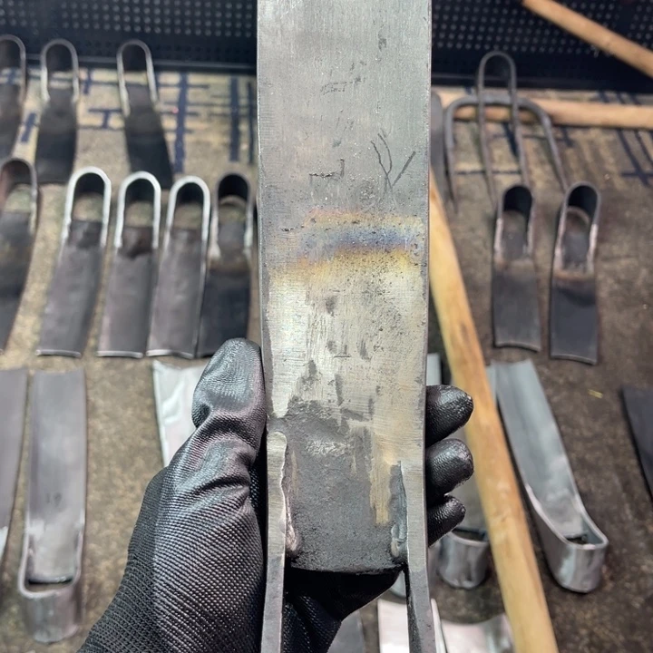 用***0龙泉手工制作工艺锄头炮管