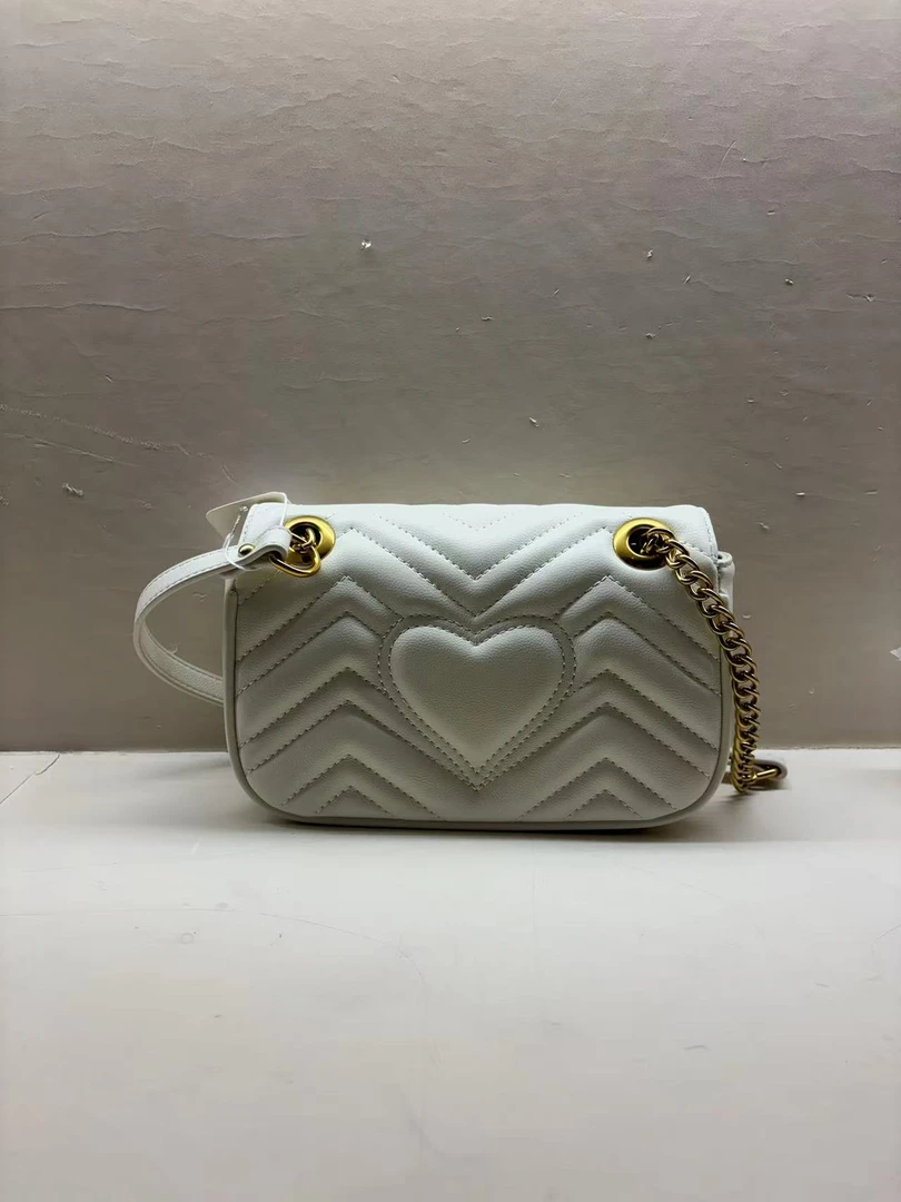 F283（大周专属）时尚新款轻奢定制包包 ZX24003ZF白