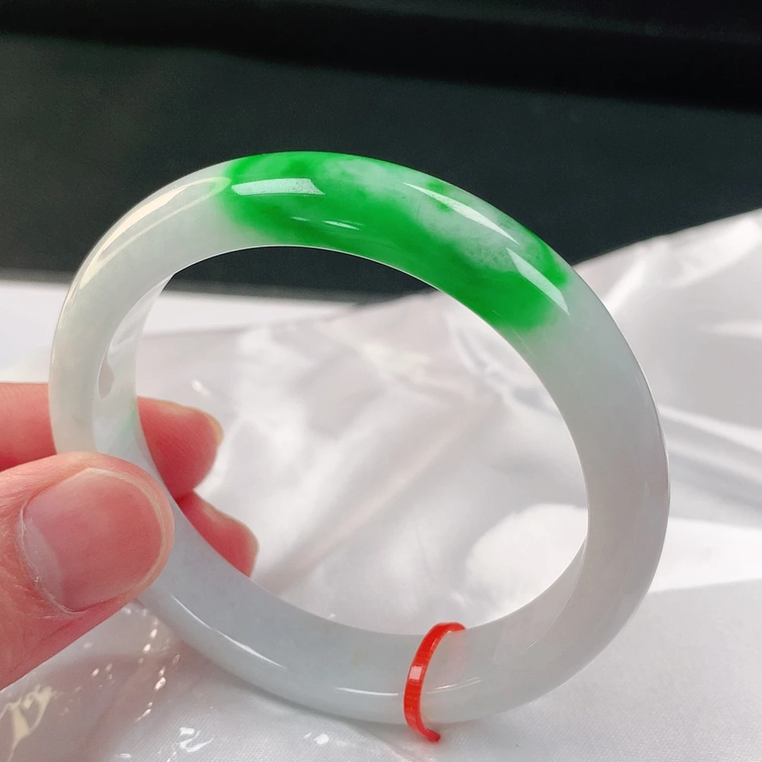 翡翠未镶嵌手镯035