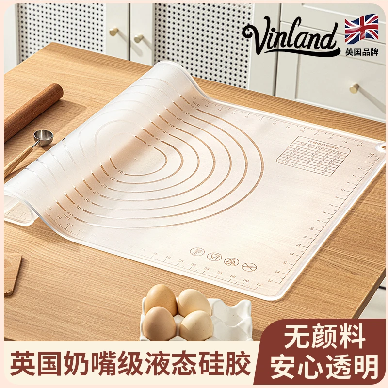 新款硅胶揉面垫面板食品级烘焙加厚垫子面垫和面擀面家用包饺子板