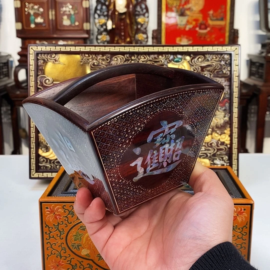 紫檀木类成套家具小叶紫檀斗