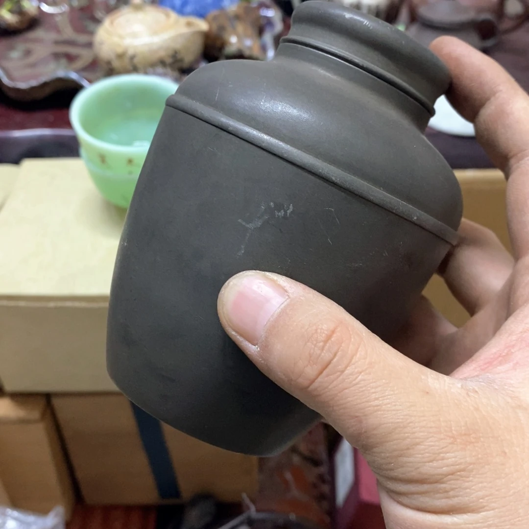 茶盏风*密胺手绘陶瓷杯子