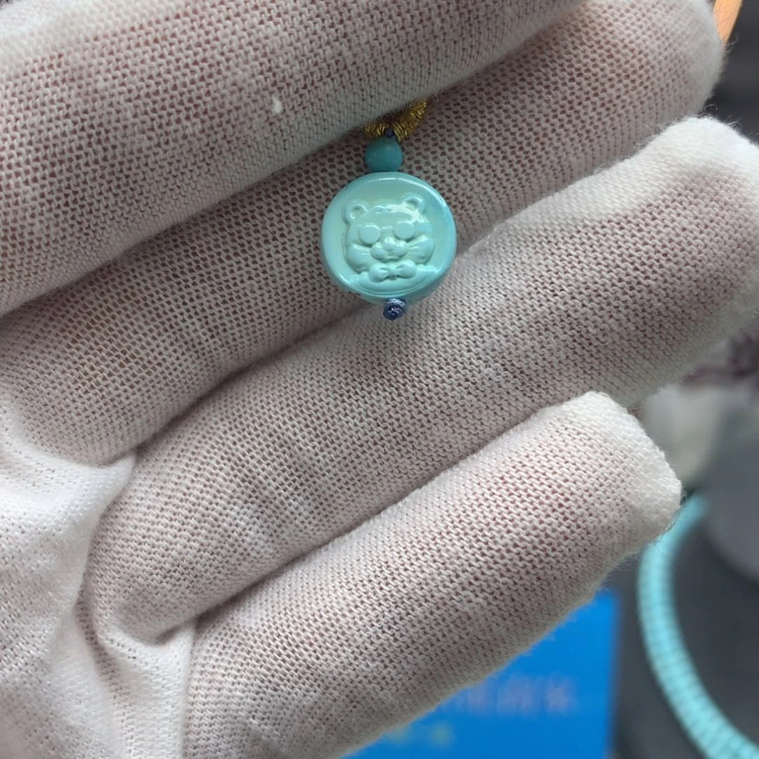 绿松石挂件未镶嵌