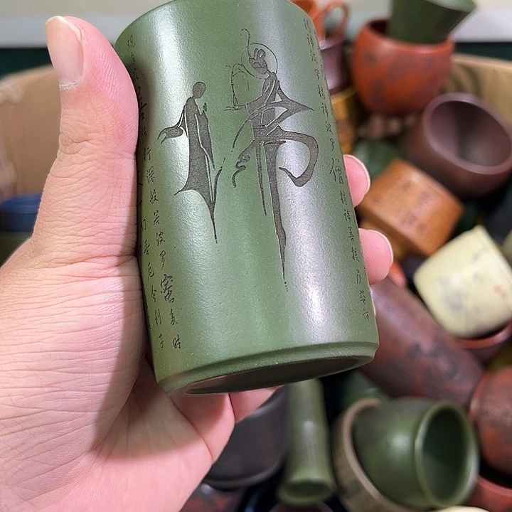 茶杯紫砂全手工紫砂主人杯