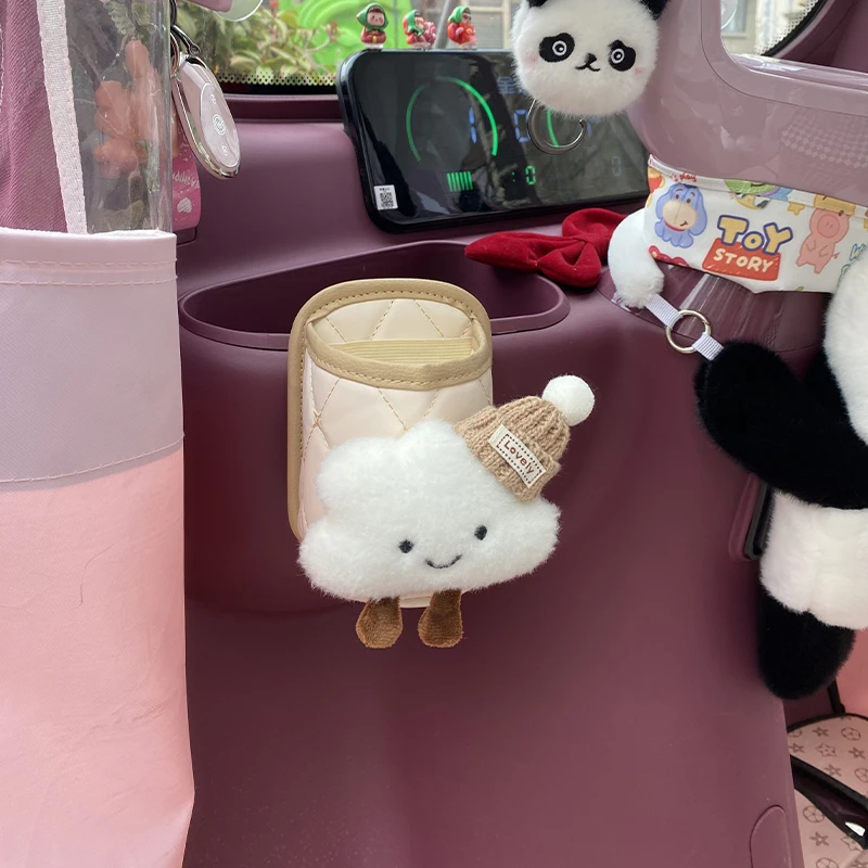 电动车水杯架加厚垫稳固收纳适用三轮车电瓶车防抖免打孔挂式杯架