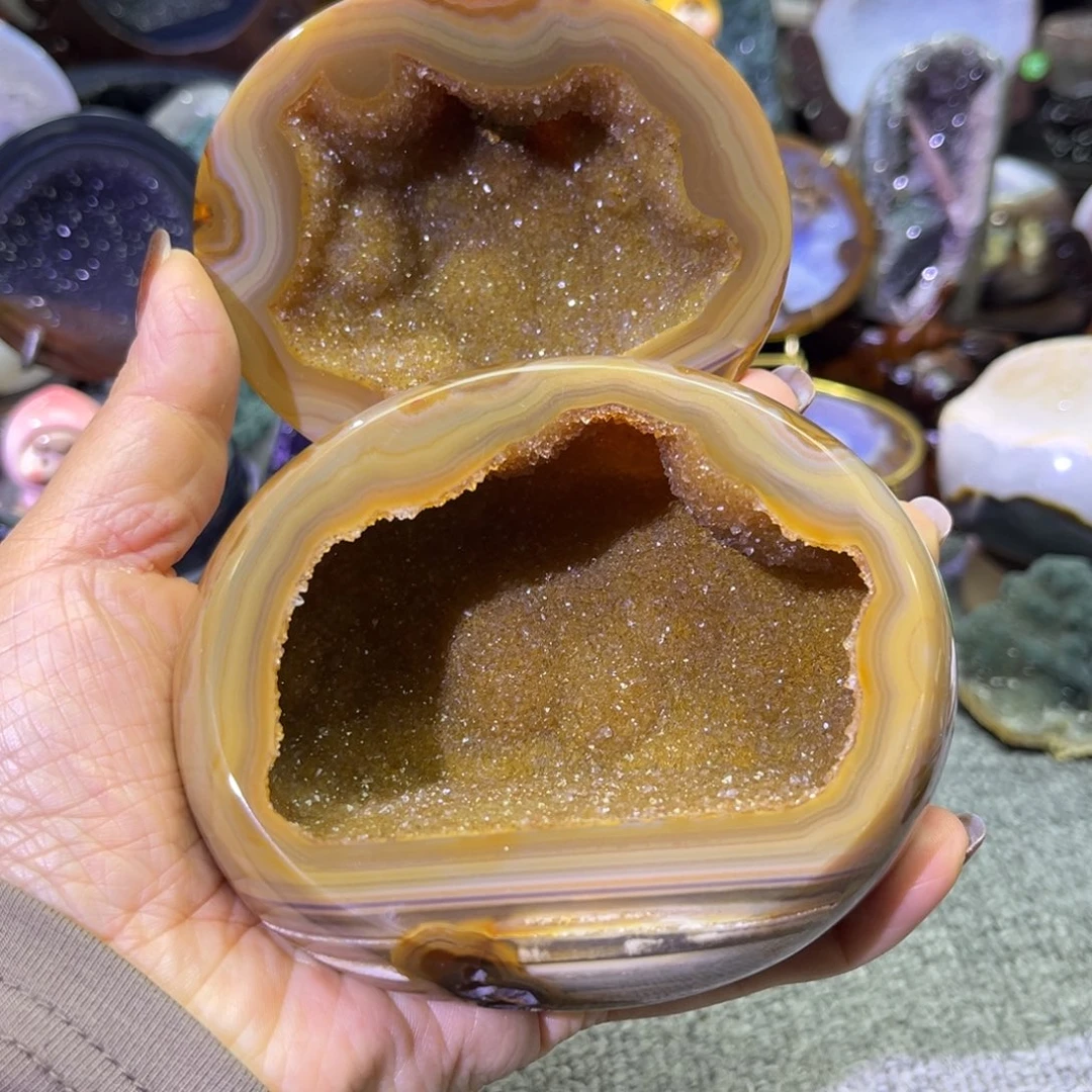 未镶嵌紫晶摆件水晶