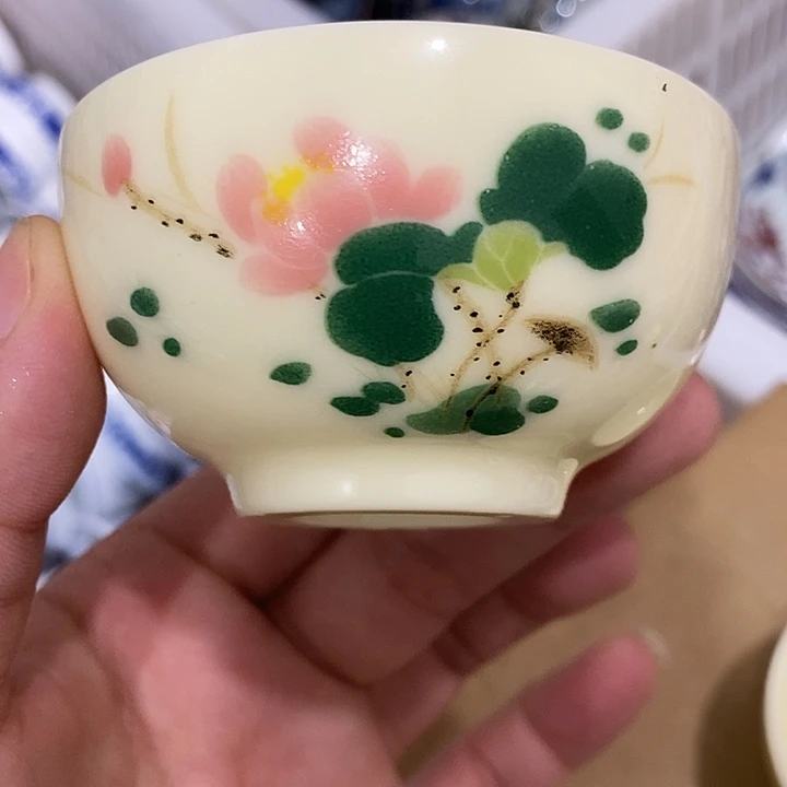 摆件景德镇陶瓷主人杯23456