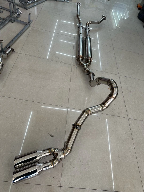 丰田坦途3.5T中尾段排气不带阀门沙漠浪子