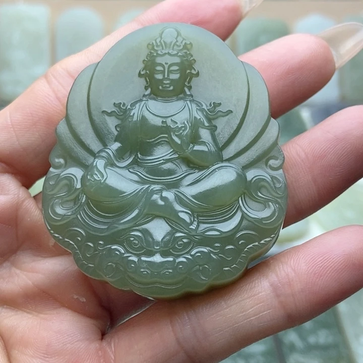 和田玉（糖玉）颈饰未镶嵌