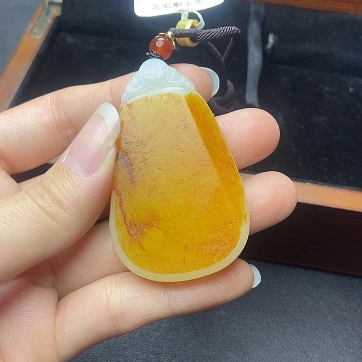 和田玉挂件未镶嵌N