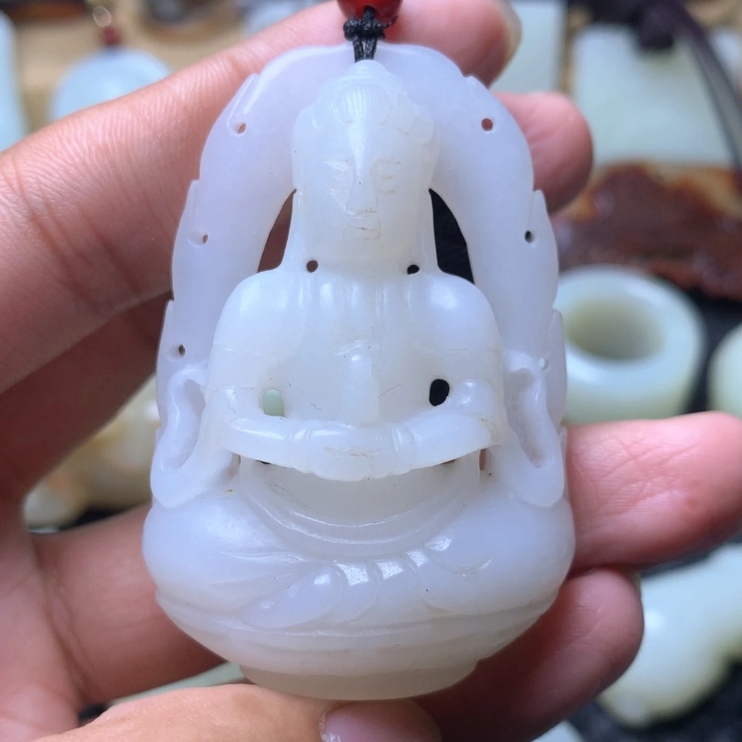 和田玉挂件未镶嵌