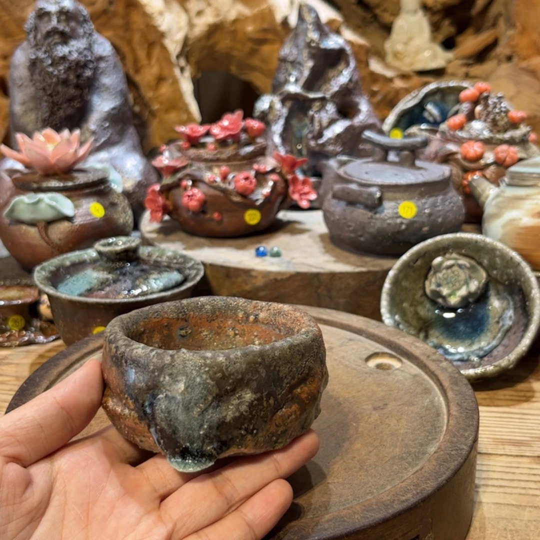 【闪购商品】柴烧手工茶杯茶器276