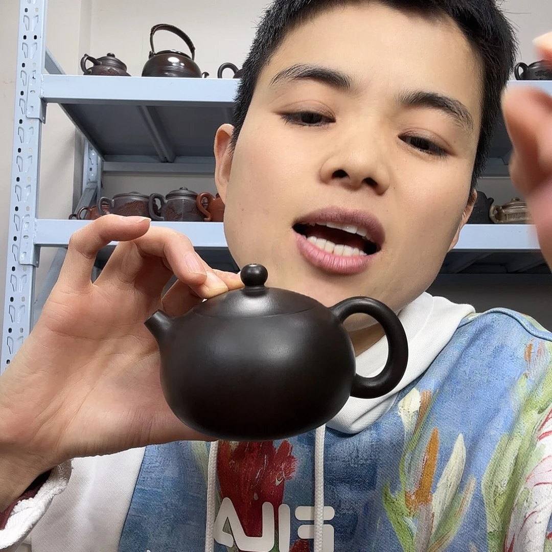 茶壶紫砂民间手艺人全手工制作