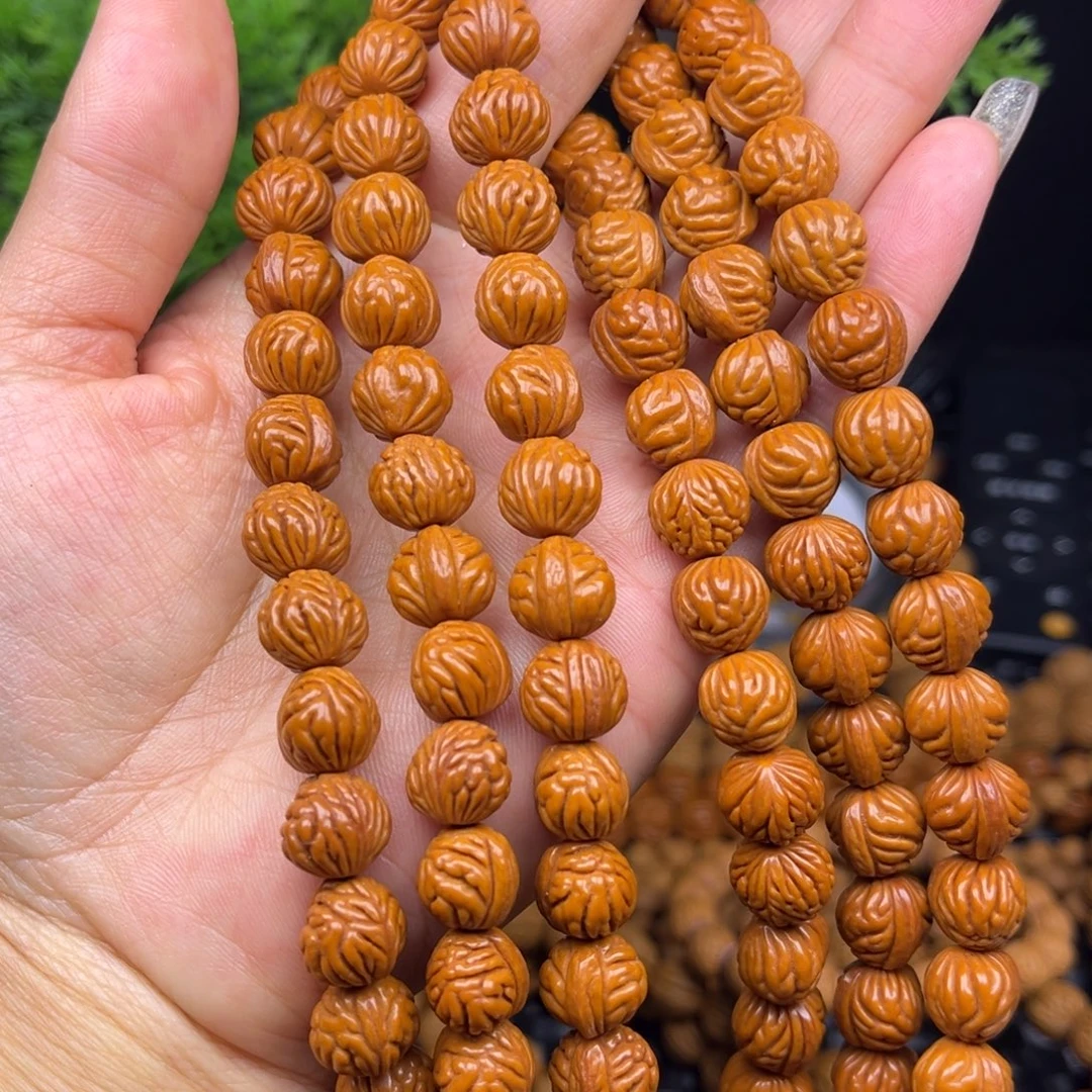 独***往吊坠文玩核桃小金豆脖挂