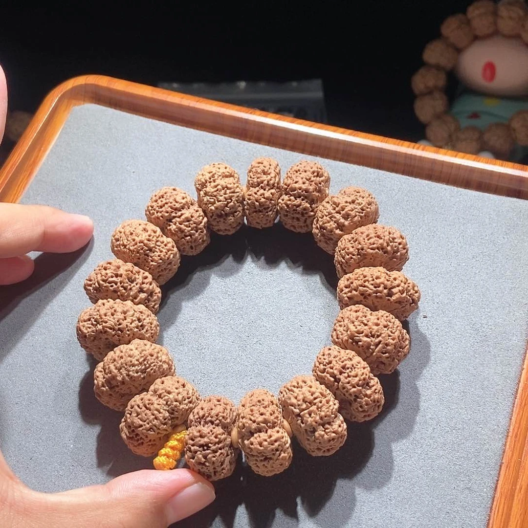 金刚菩提吊坠孤品夹板菠萝蜜26mm