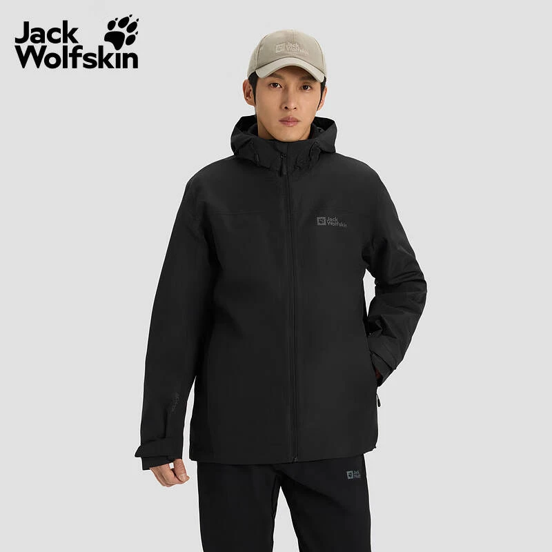 狼爪三合一冲锋衣男士防风暖冬防寒防水运动户外外套 1115311