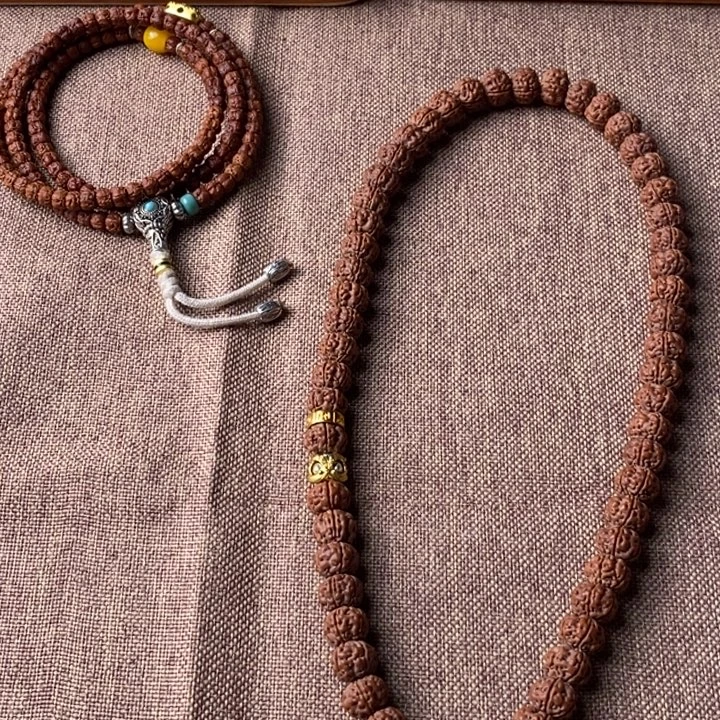 金刚菩提吊坠老树王双圈