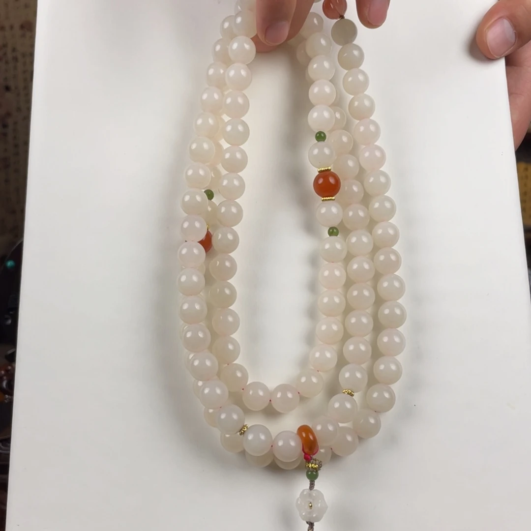 和田玉未镶嵌手串