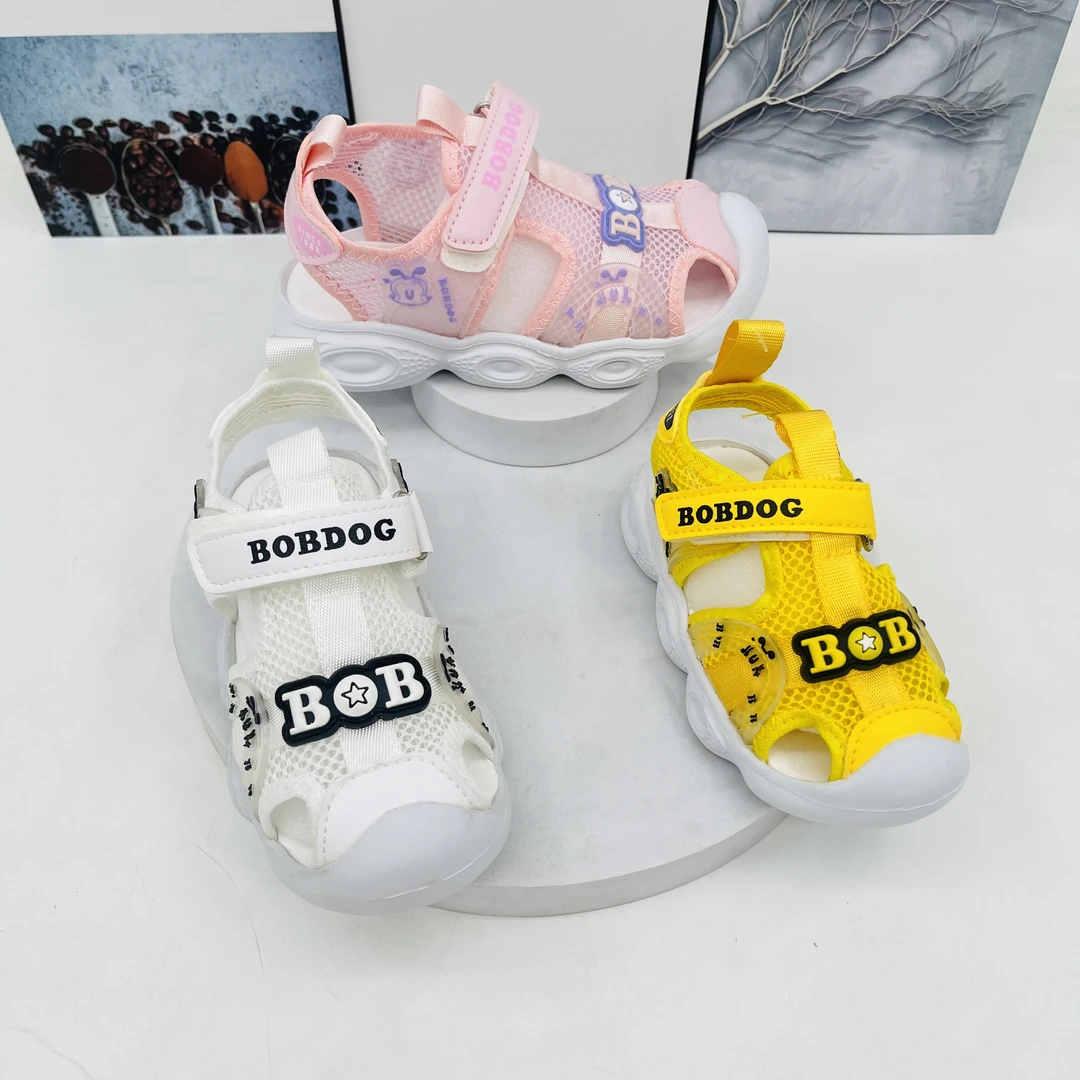 E区130夏季儿童休闲包头凉鞋