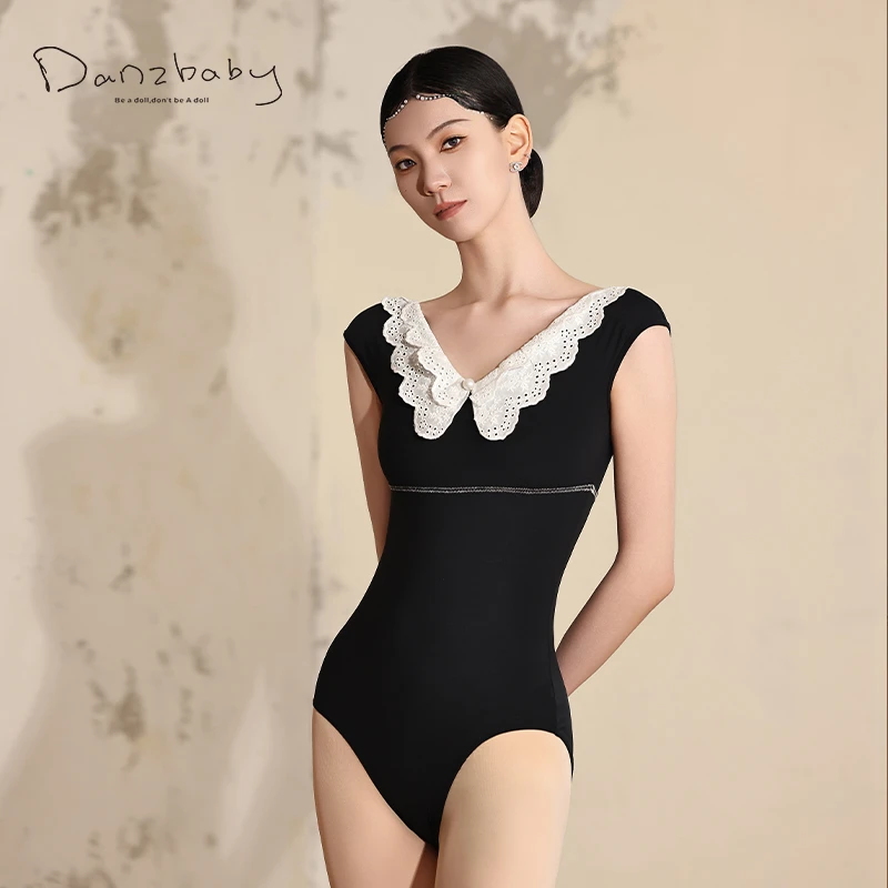 danzbaby芭蕾舞体服成人女教师体操大背形体服空中瑜伽服新款B305