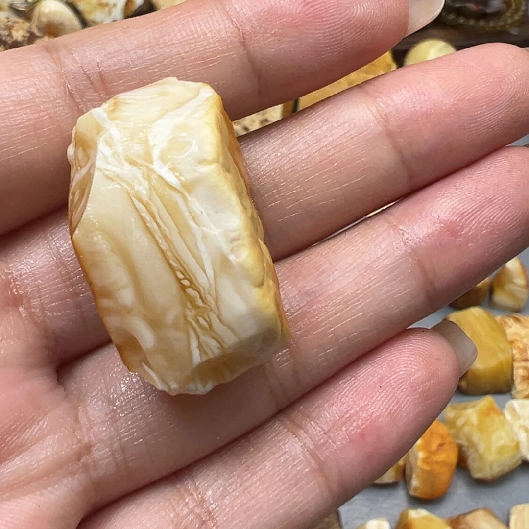****尘未镶嵌定制琥珀蜜蜡