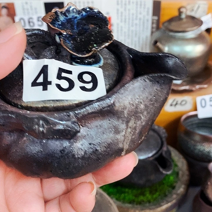 紫砂茶杯靑*果柴烧纯手工459