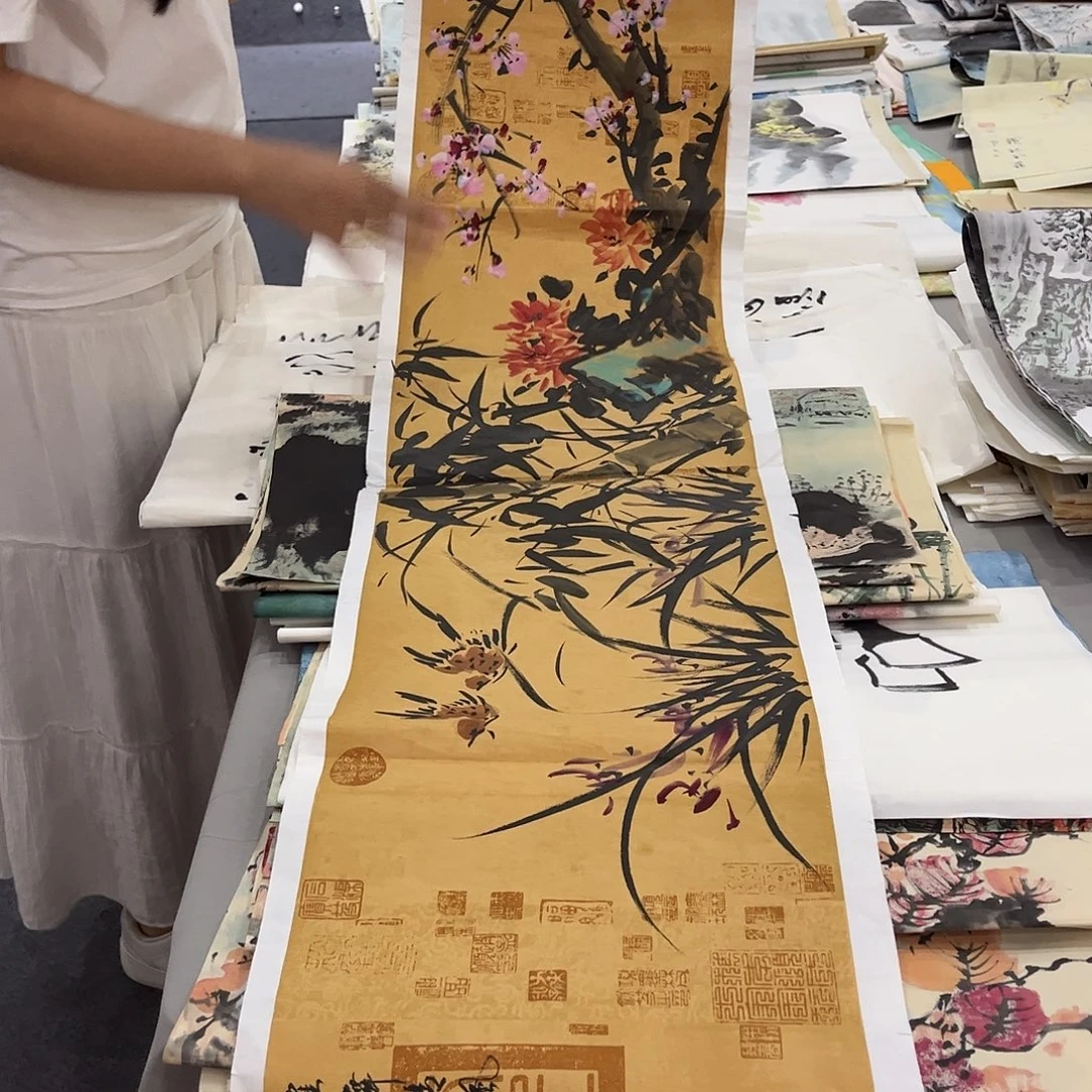 国画ZH精品国画单幅任发微瑕