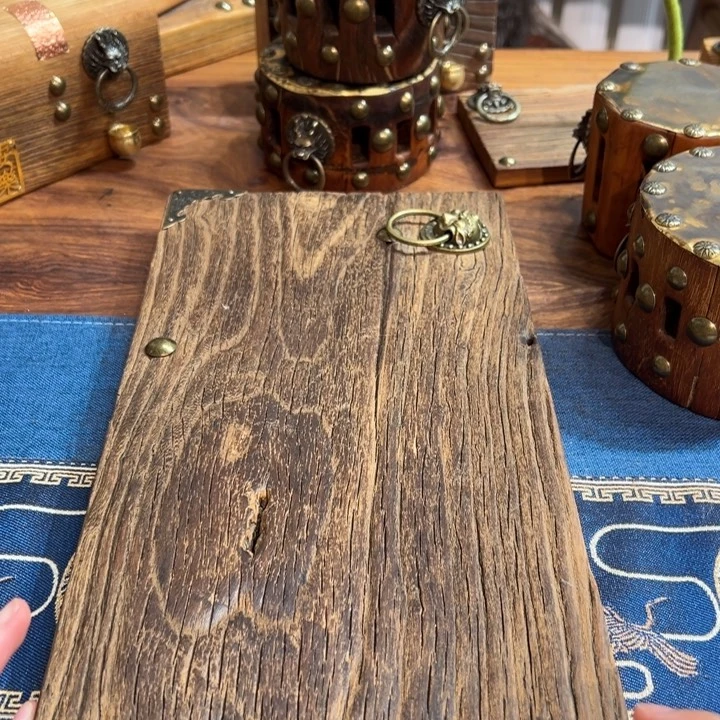 榆木百年老榆木干泡台