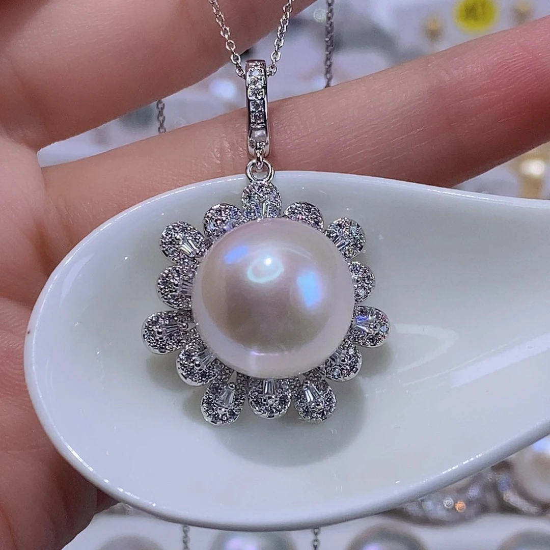 淡水珍珠合金颈饰