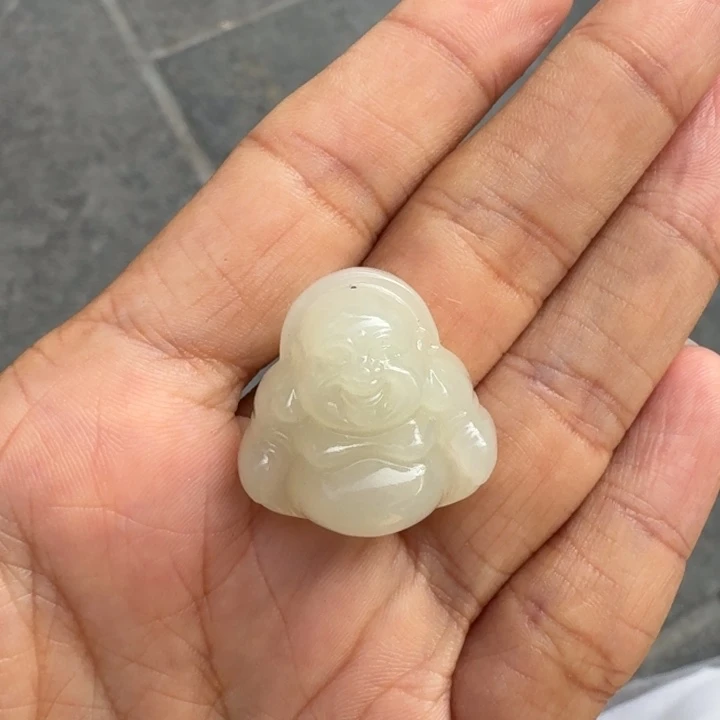 和田玉未镶嵌吊坠(不含链)