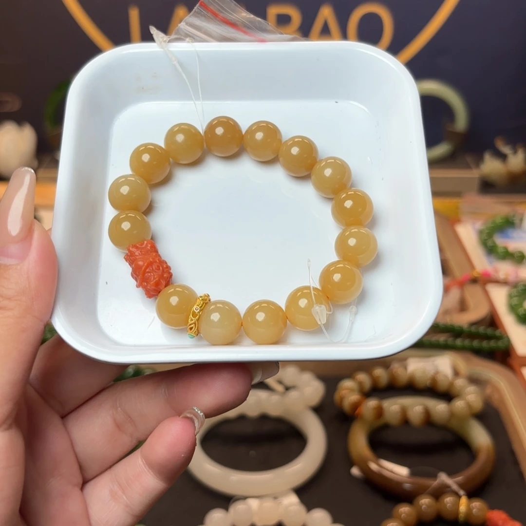 手串未镶嵌和田玉