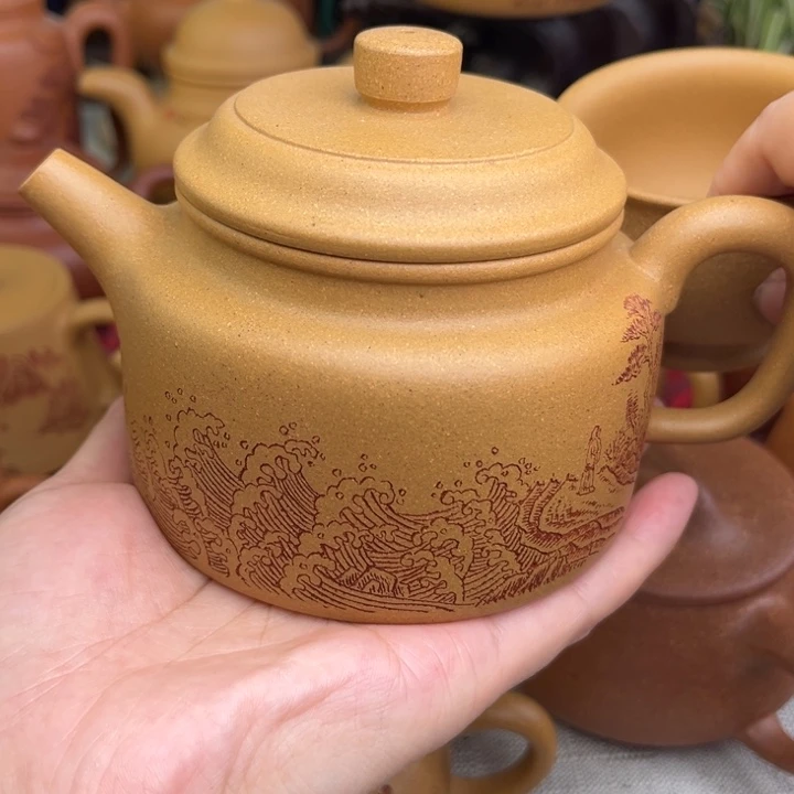 平**福原矿黄金段通刻德钟精工半手320c c