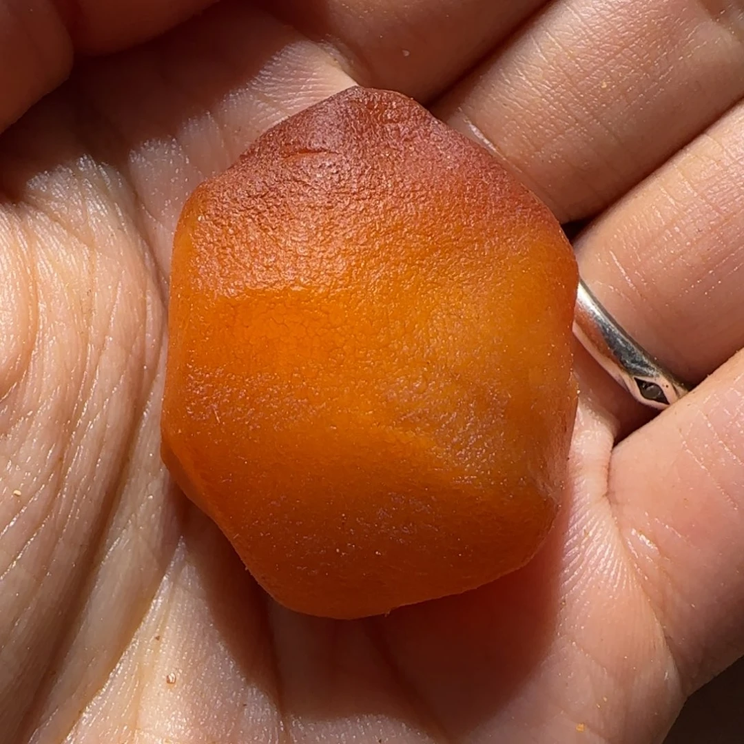 定制琥珀未镶嵌刚*好专拍