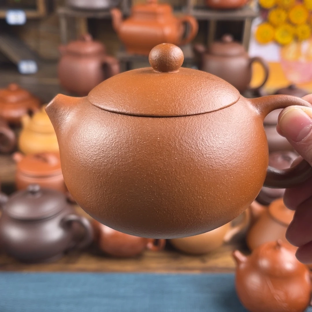 茶壶紫砂手工制作工艺精湛230cc