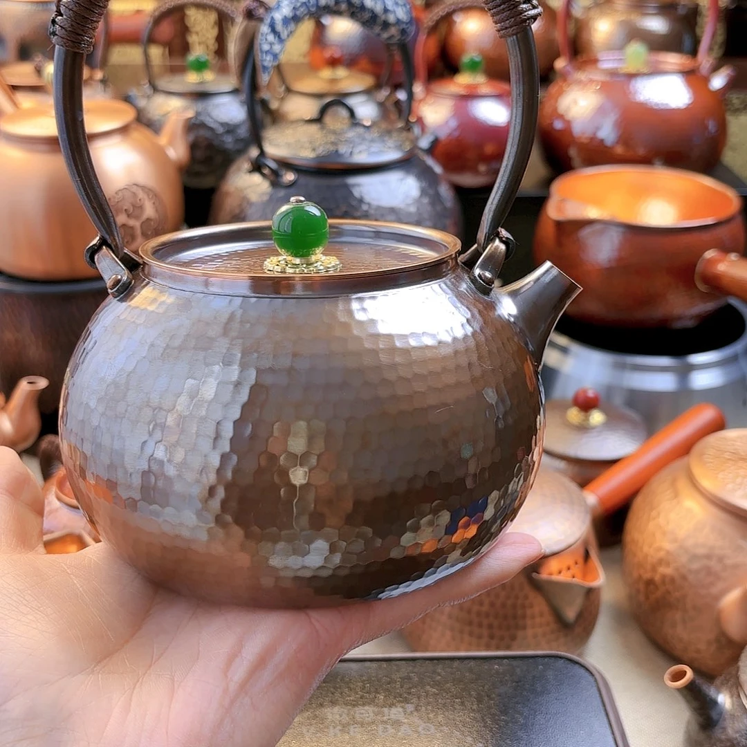 小*800做旧提梁铜壶