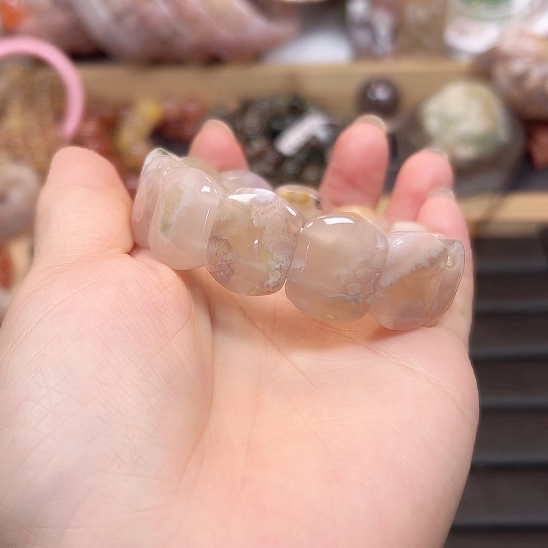 玛瑙/玉髓手链未镶嵌