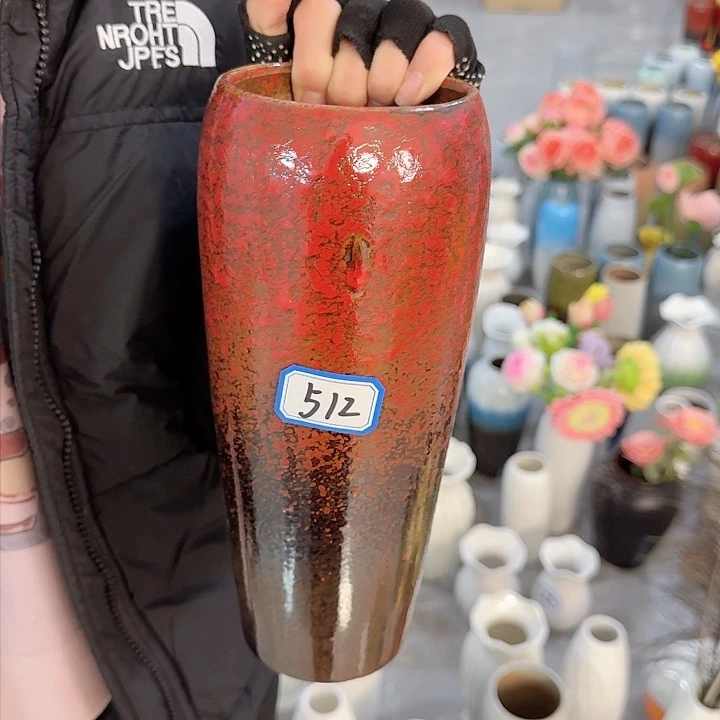 瓶512号复古陶瓷高25厘米瑕疵