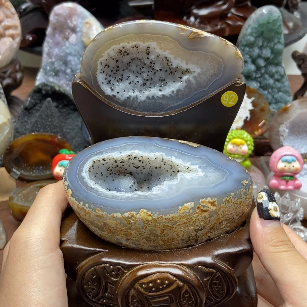 未镶嵌摆件紫晶水晶