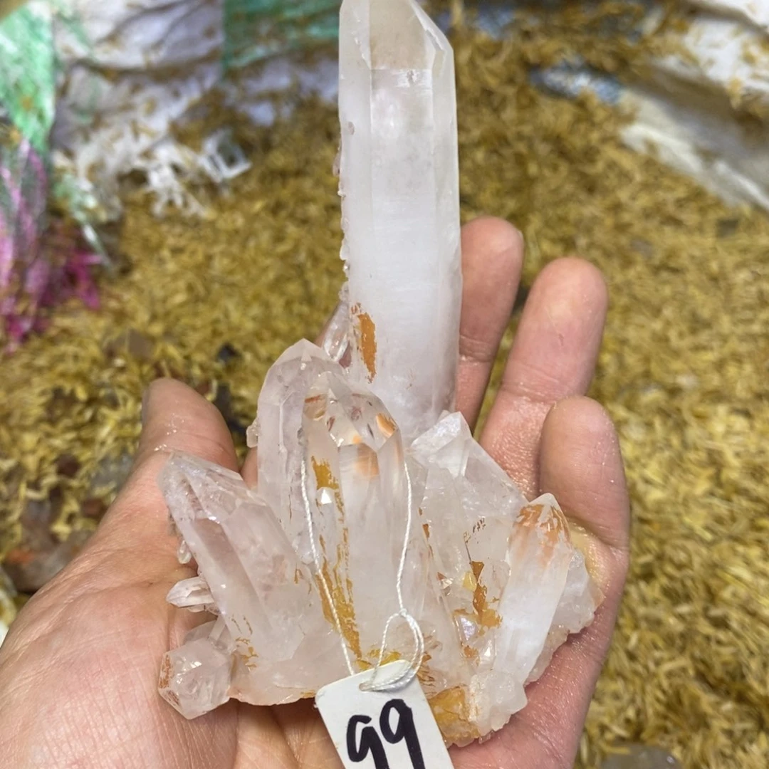 水晶水晶原石摆件未镶嵌